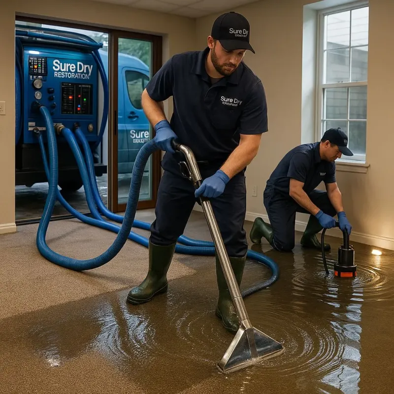 Water Extraction and Removal process in El Cenizo, TX
